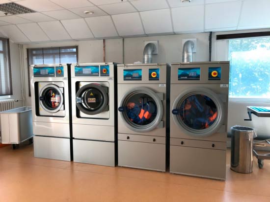 Lavadora secadora industrial: eficiencia, calidad productividad a partes iguales - DANUBE
